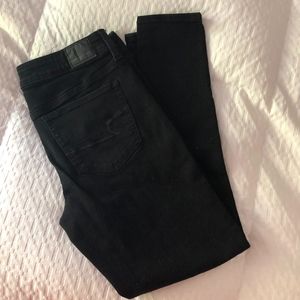American Eagle black skinny jeans